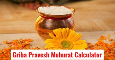 Griha Pravesh Muhurat Calculator
