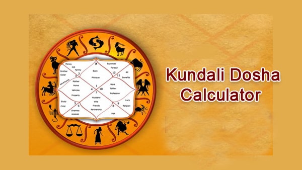 Kundali Dosha Calculator by Birth Details | Dosha Calculator