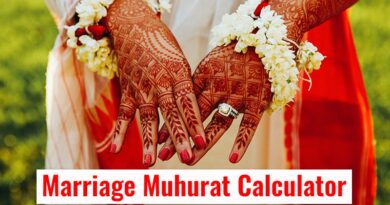 Marriage Muhurat Calculator