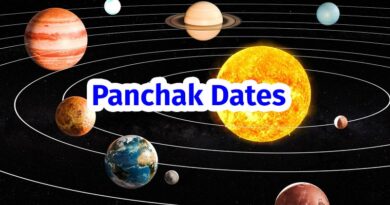 Panchak Dates
