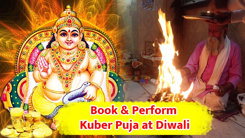 Book and Perform Kuber Puja Online at Diwali