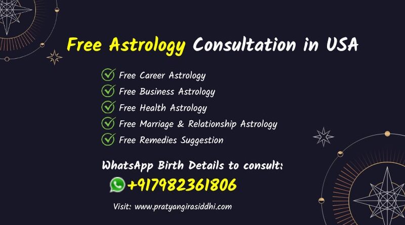 Free Astrology Consultation is USA
